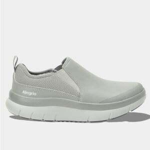 Alegria Rok N Roll Shift Lead Slip-On Comfort Shoe Grey Women's 13